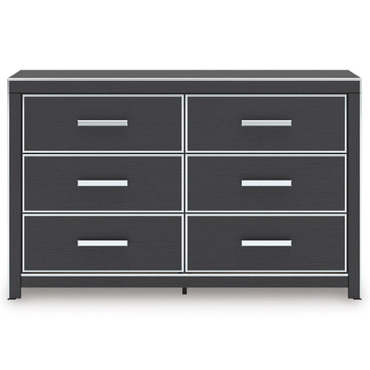Signature Design by Ashley Zuraleus PCB3380 - 31 Six Drawer Dresser - American Furniture of Slidell