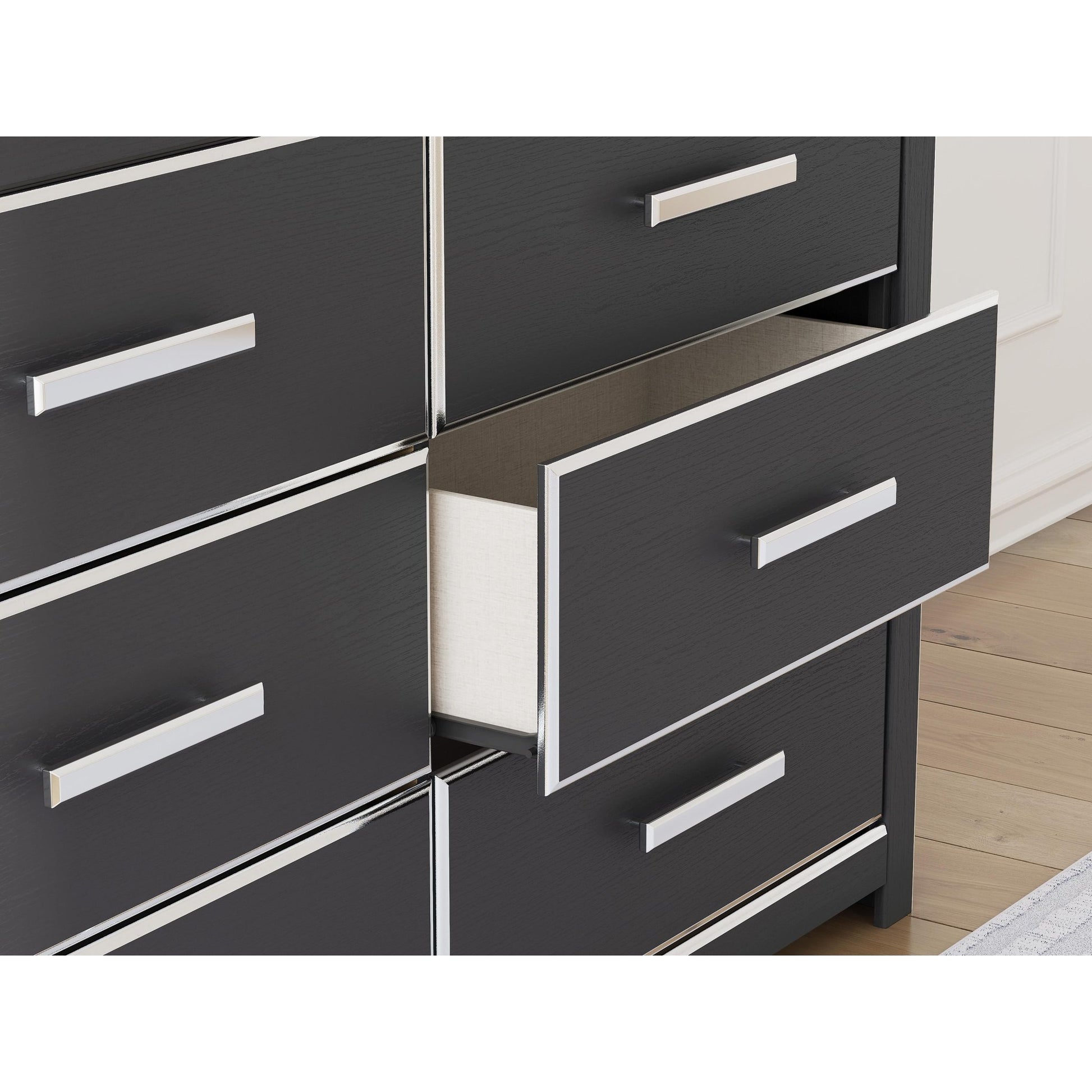 Signature Design by Ashley Zuraleus PCB3380 - 31 Six Drawer Dresser - American Furniture of Slidell