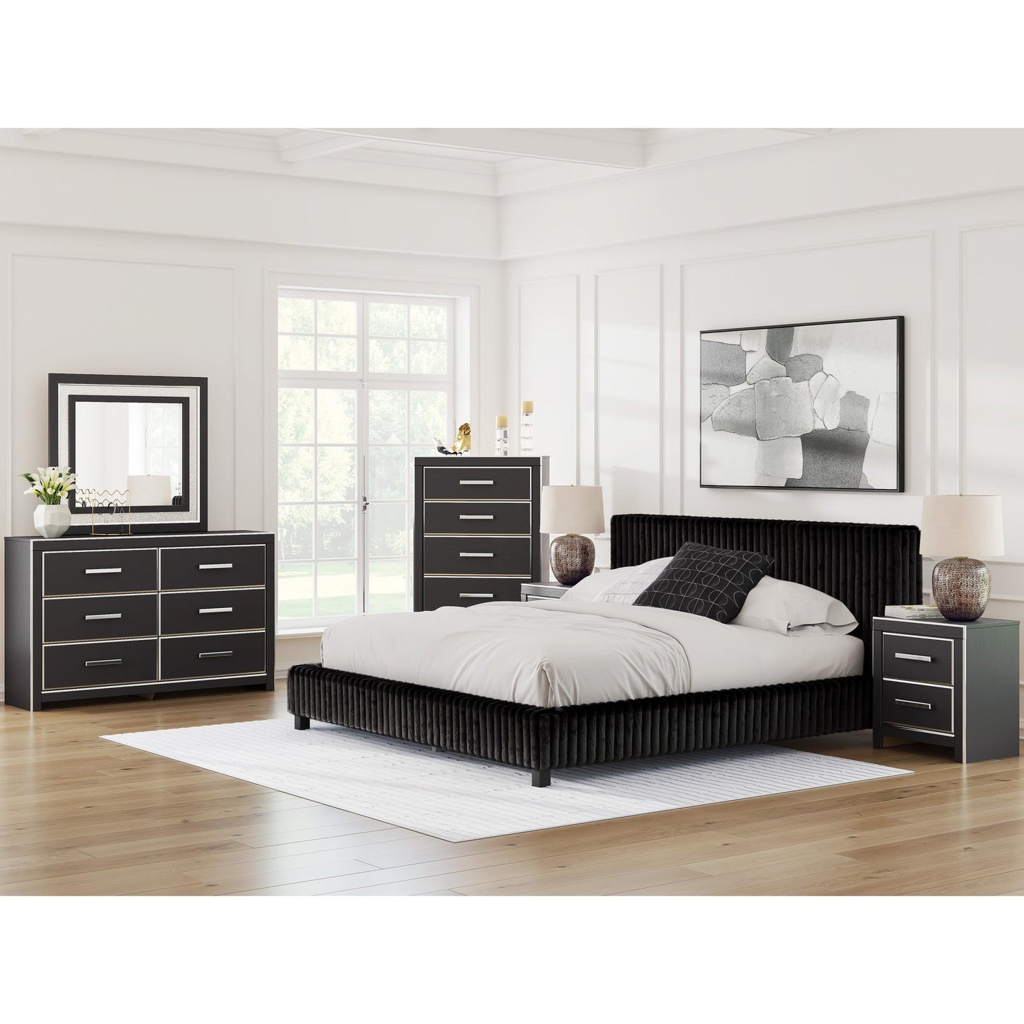 Signature Design by Ashley Zuraleus PCB3380 - 31 Six Drawer Dresser - American Furniture of Slidell