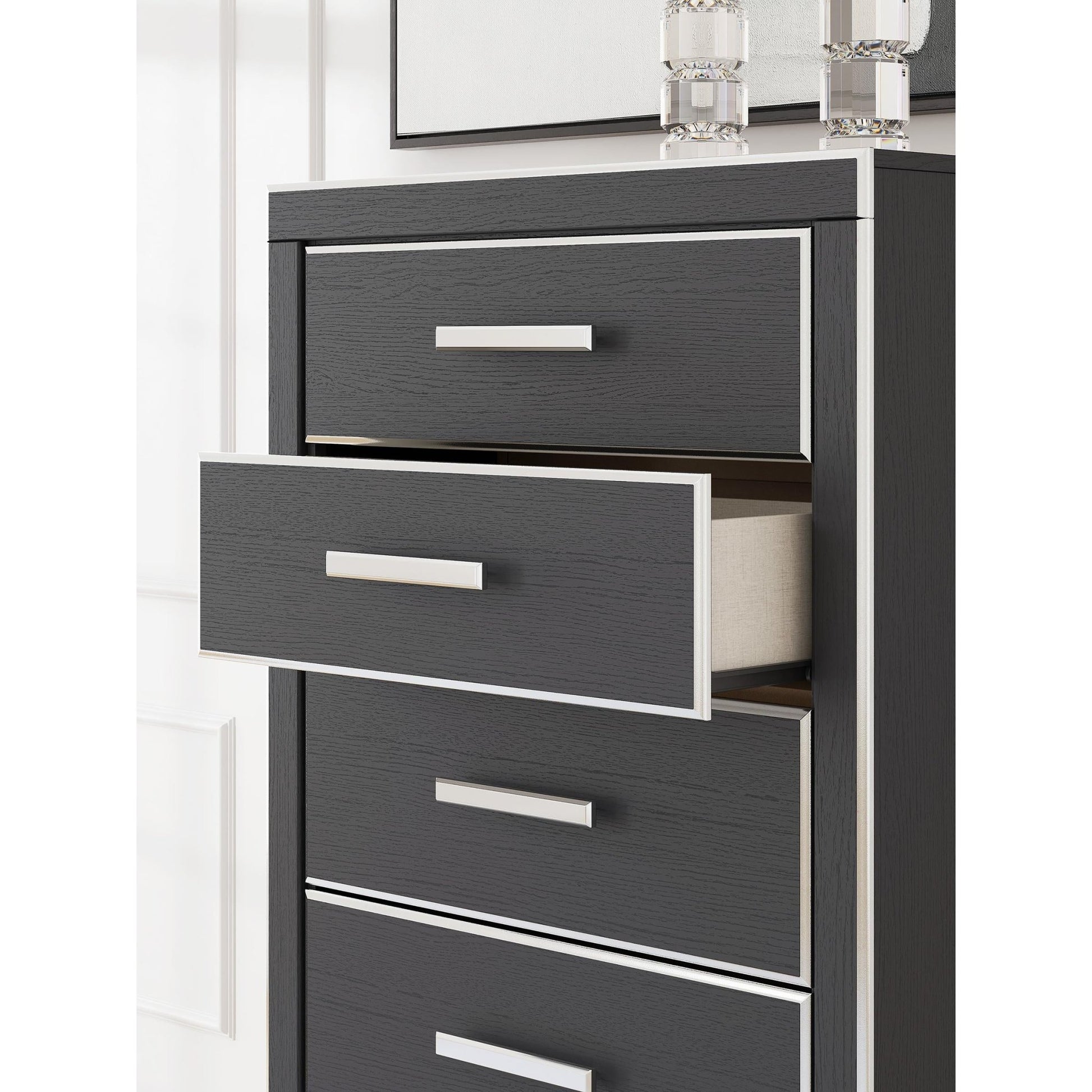 Signature Design by Ashley Zuraleus PCB3380 - 46 Five Drawer Chest - American Furniture of Slidell