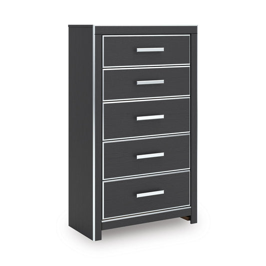 Signature Design by Ashley Zuraleus PCB3380 - 46 Five Drawer Chest - American Furniture of Slidell