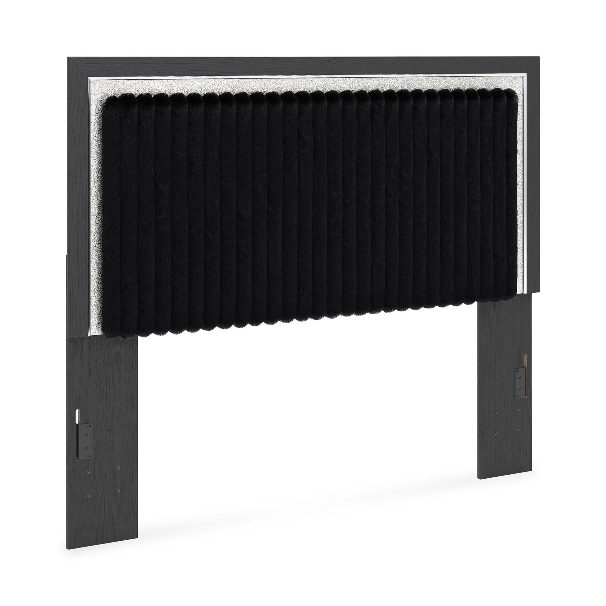 Signature Design by Ashley Zuraleus PCB3380 - 57 Queen Upholstered Panel Headboard - American Furniture of Slidell