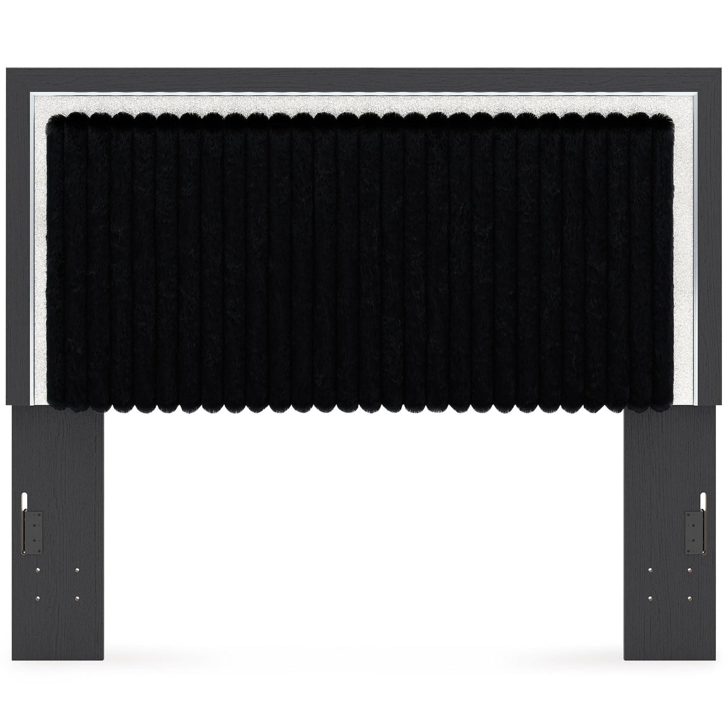 Signature Design by Ashley Zuraleus PCB3380 - 57 Queen Upholstered Panel Headboard - American Furniture of Slidell