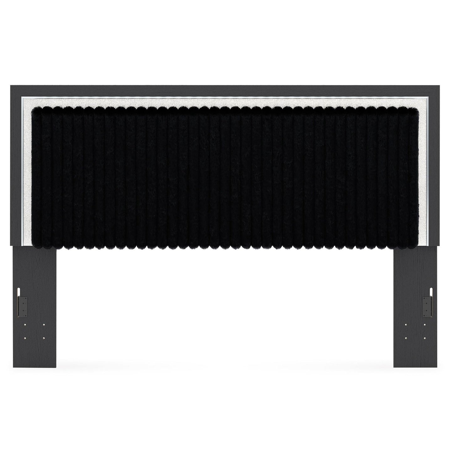 Signature Design by Ashley Zuraleus PCB3380 - 58 King Upholstered Panel Headboard - American Furniture of Slidell