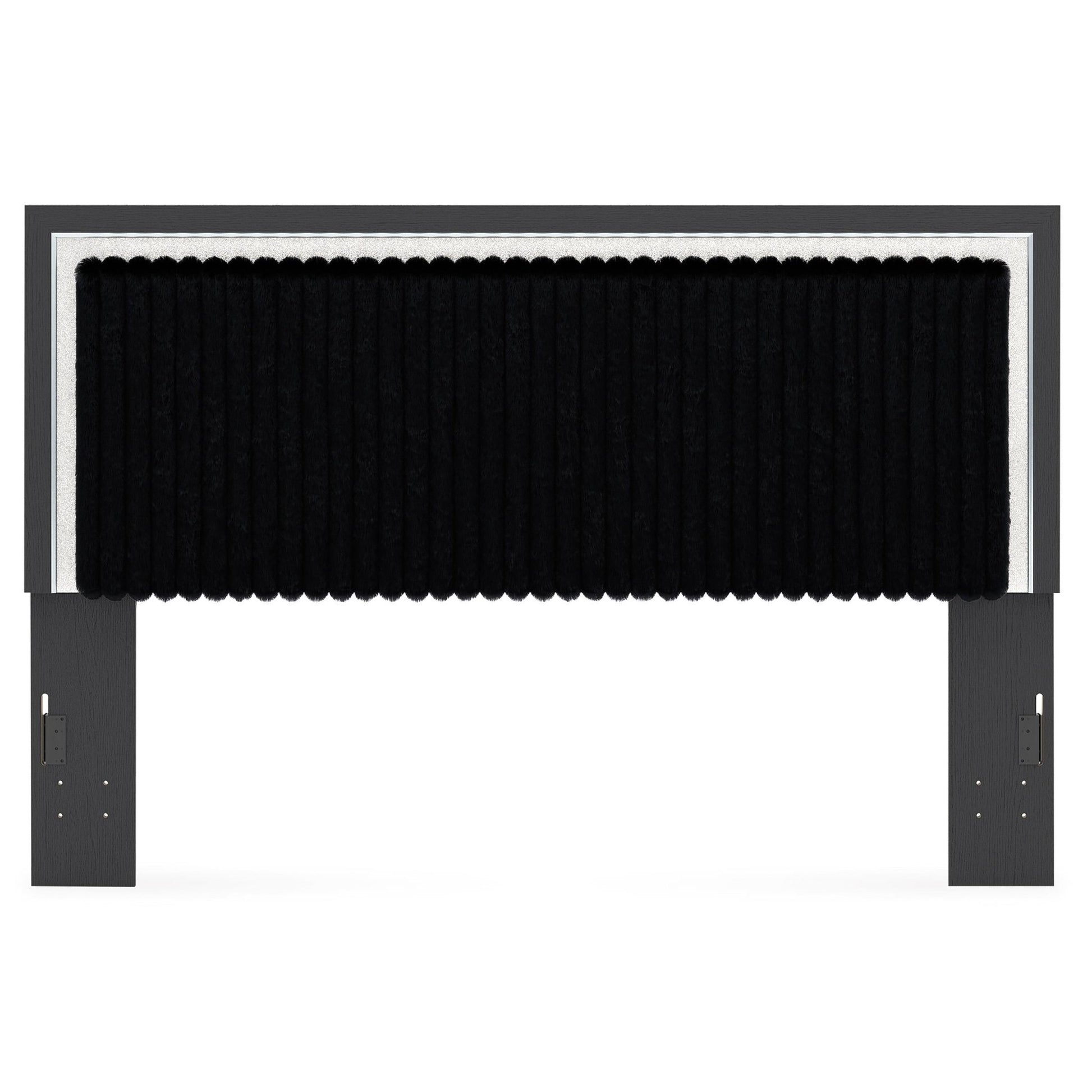 Signature Design by Ashley Zuraleus PCB3380 - 58 King Upholstered Panel Headboard - American Furniture of Slidell