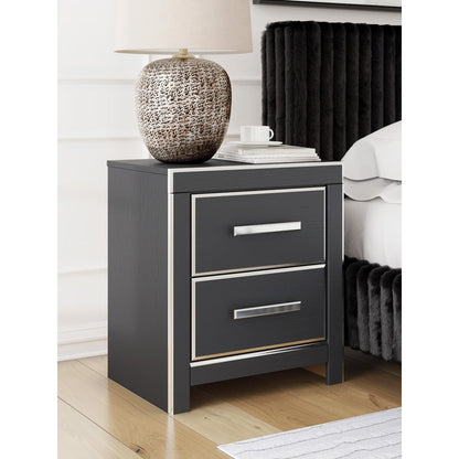 Signature Design by Ashley Zuraleus PCB3380 - 92 Two Drawer Night Stand - American Furniture of Slidell