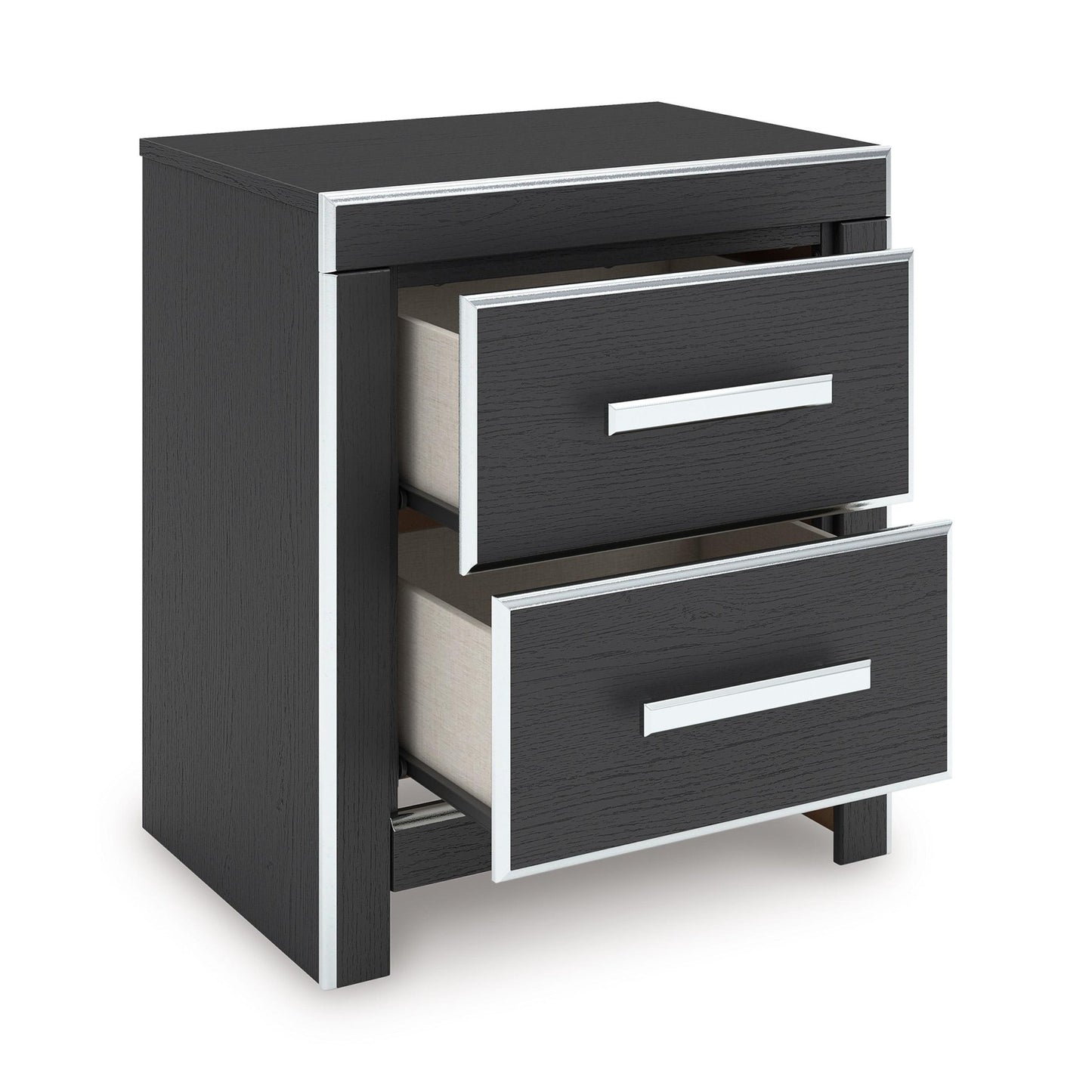 Signature Design by Ashley Zuraleus PCB3380 - 92 Two Drawer Night Stand - American Furniture of Slidell