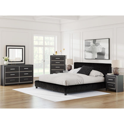 Signature Design by Ashley Zuraleus PCB3380B13 King Upholstered Bed - American Furniture of Slidell