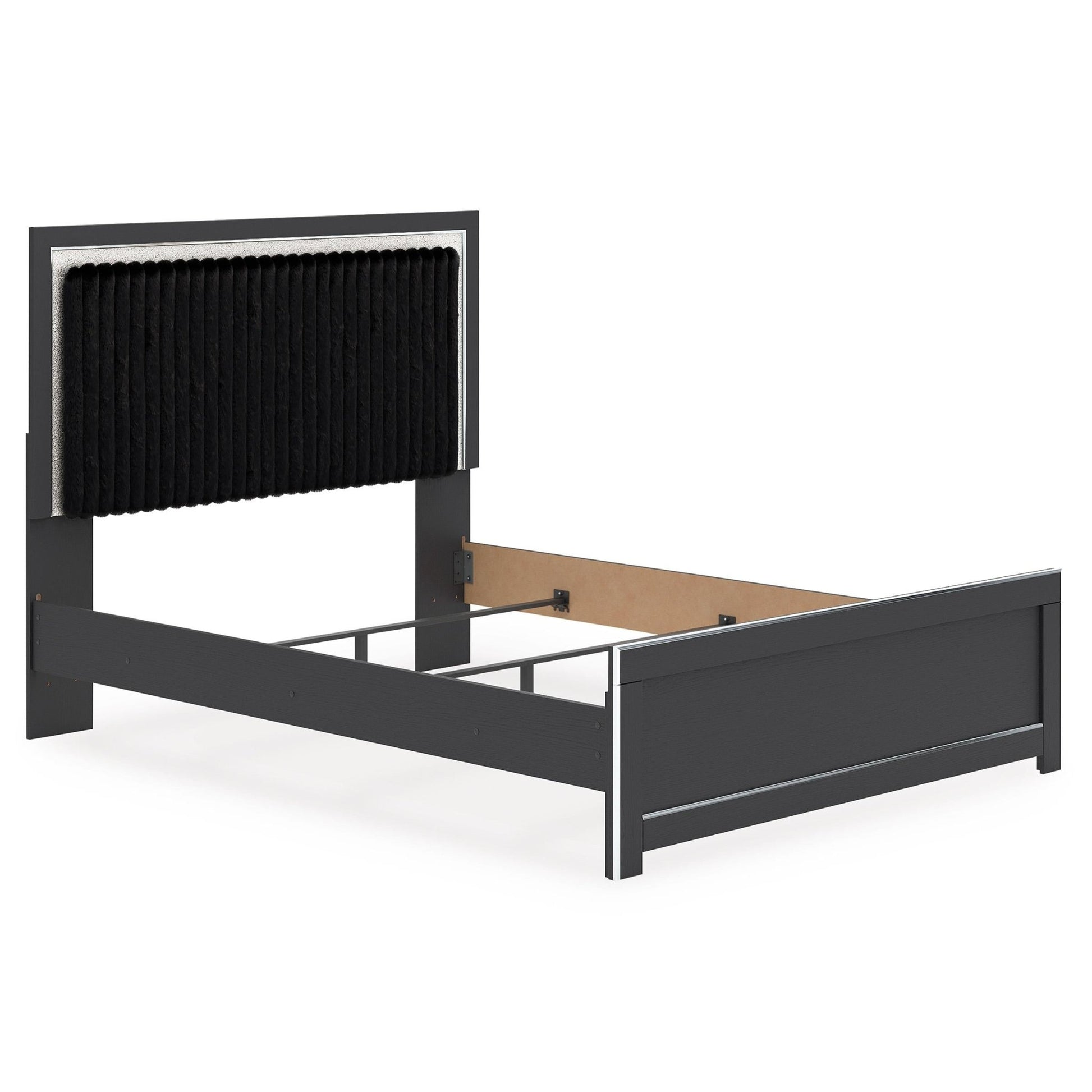 Signature Design by Ashley Zuraleus PCB3380B6 Queen Upholstered Panel Bed - American Furniture of Slidell