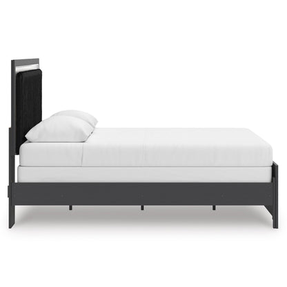 Signature Design by Ashley Zuraleus PCB3380B6 Queen Upholstered Panel Bed - American Furniture of Slidell