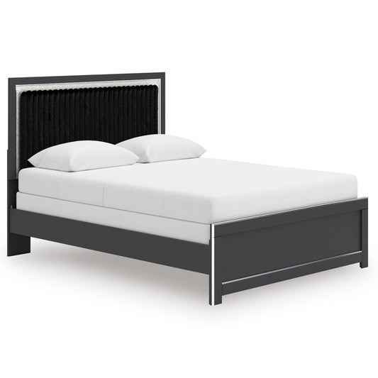 Signature Design by Ashley Zuraleus PCB3380B6 Queen Upholstered Panel Bed - American Furniture of Slidell