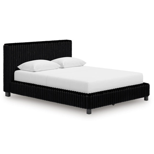 Signature Design by Ashley Zuraleus PCB3380B8 Queen Upholstered Bed - American Furniture of Slidell