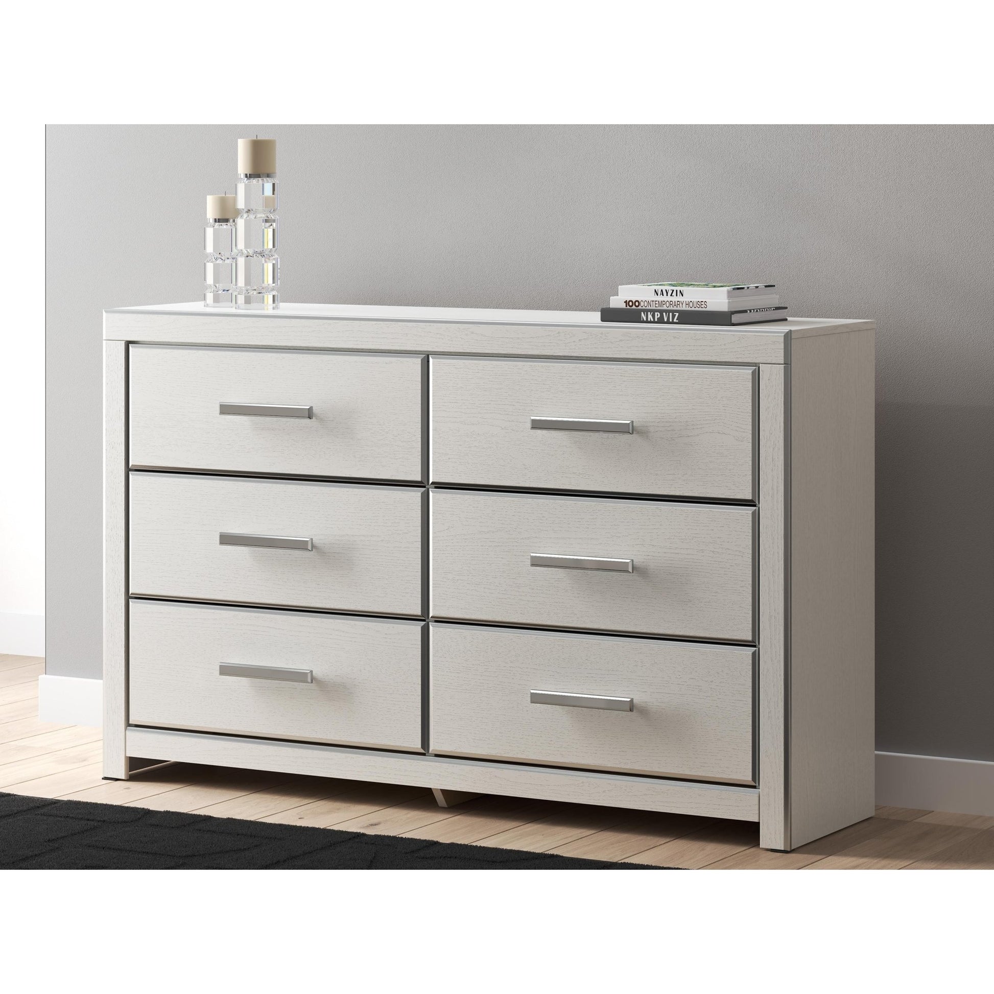 Signature Design by Ashley Zuraleus PCB3381 - 31 Six Drawer Dresser - American Furniture of Slidell