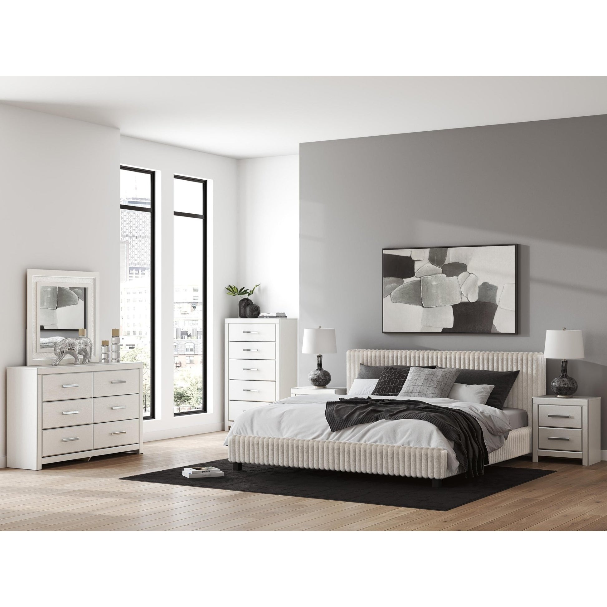 Signature Design by Ashley Zuraleus PCB3381 - 31 Six Drawer Dresser - American Furniture of Slidell