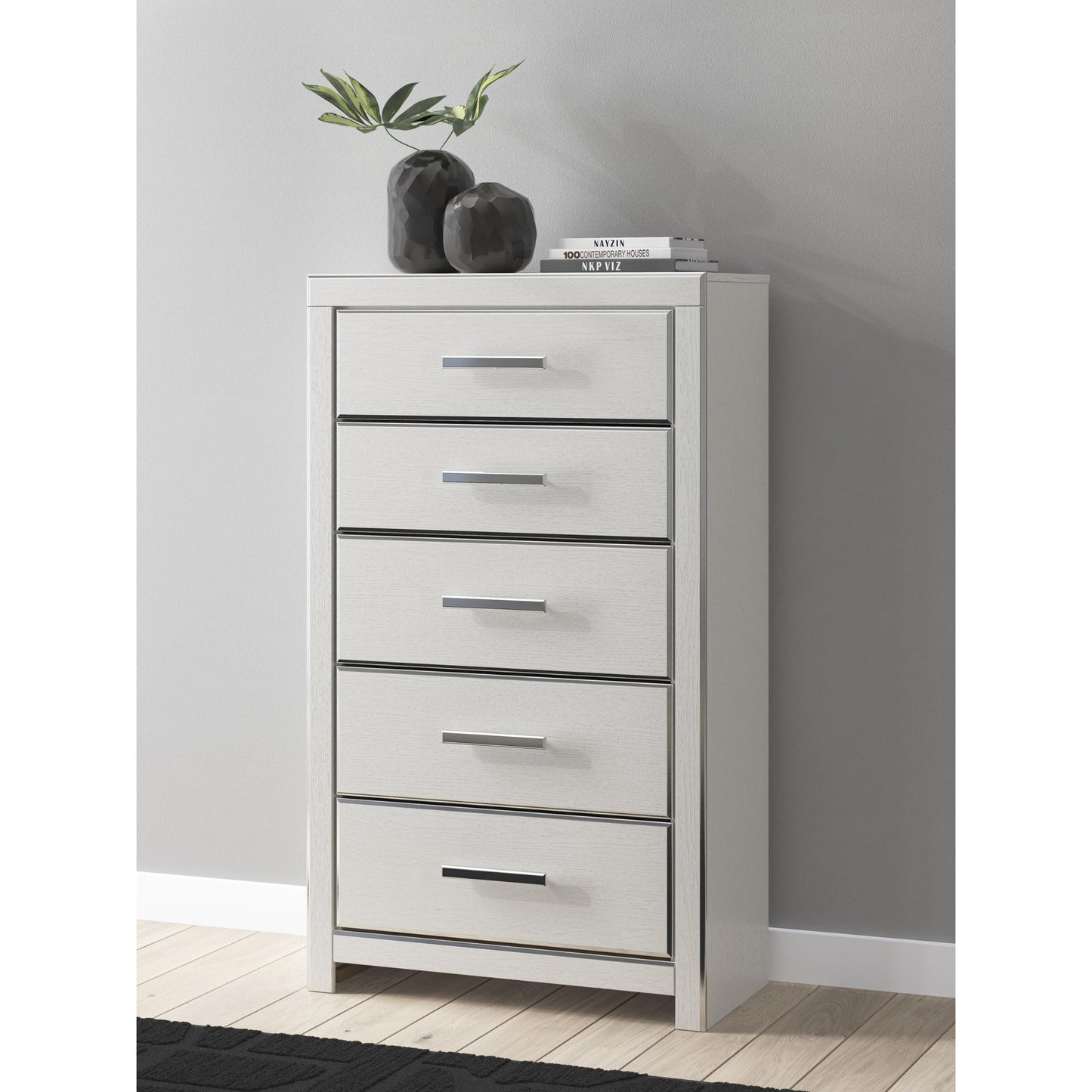 Signature Design by Ashley Zuraleus PCB3381 - 46 Five Drawer Chest - American Furniture of Slidell