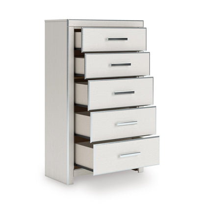 Signature Design by Ashley Zuraleus PCB3381 - 46 Five Drawer Chest - American Furniture of Slidell