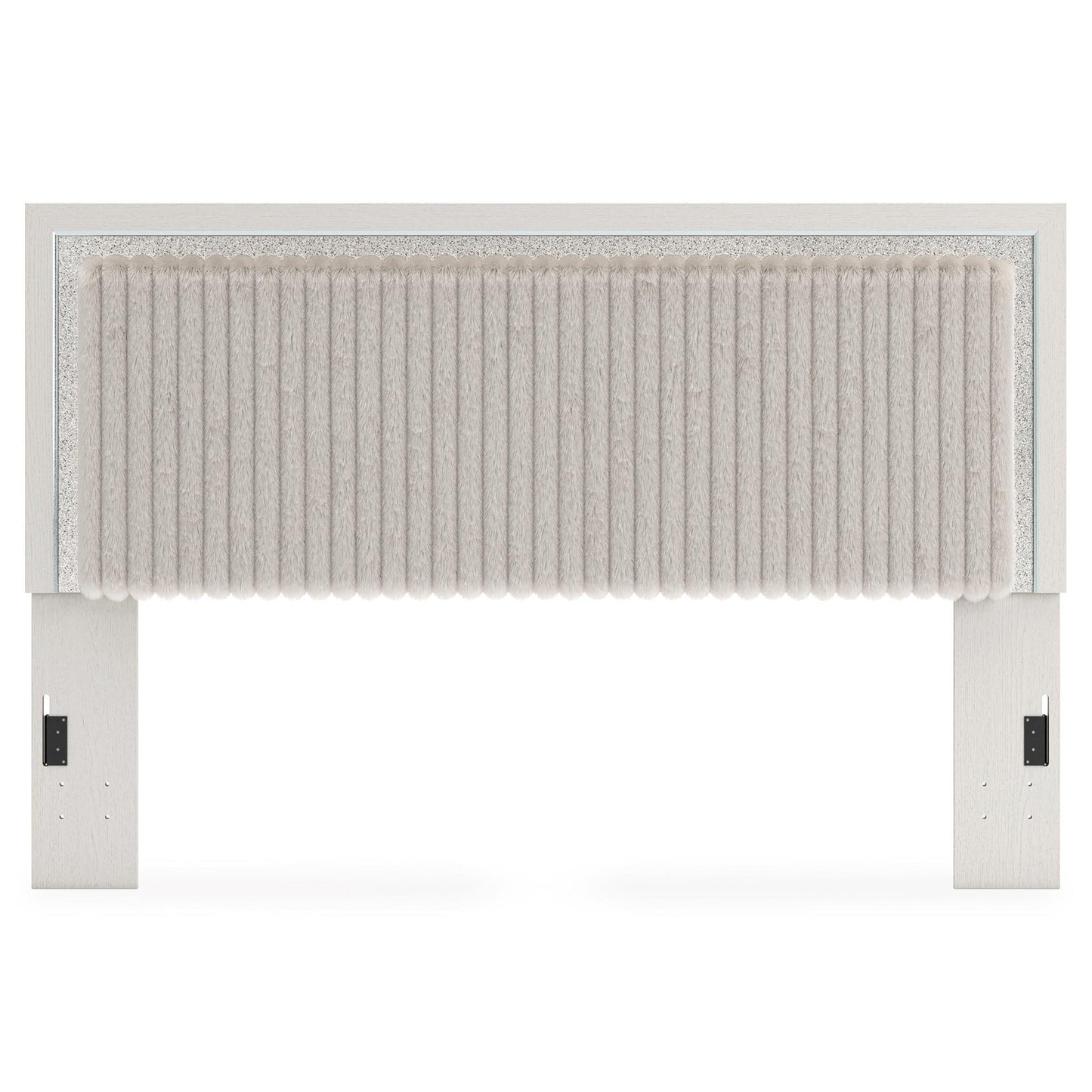 Signature Design by Ashley Zuraleus PCB3381 - 58 King Upholstered Panel Headboard - American Furniture of Slidell