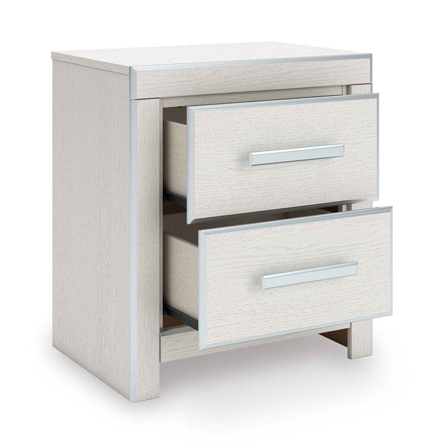 Signature Design by Ashley Zuraleus PCB3381 - 92 Two Drawer Night Stand - American Furniture of Slidell