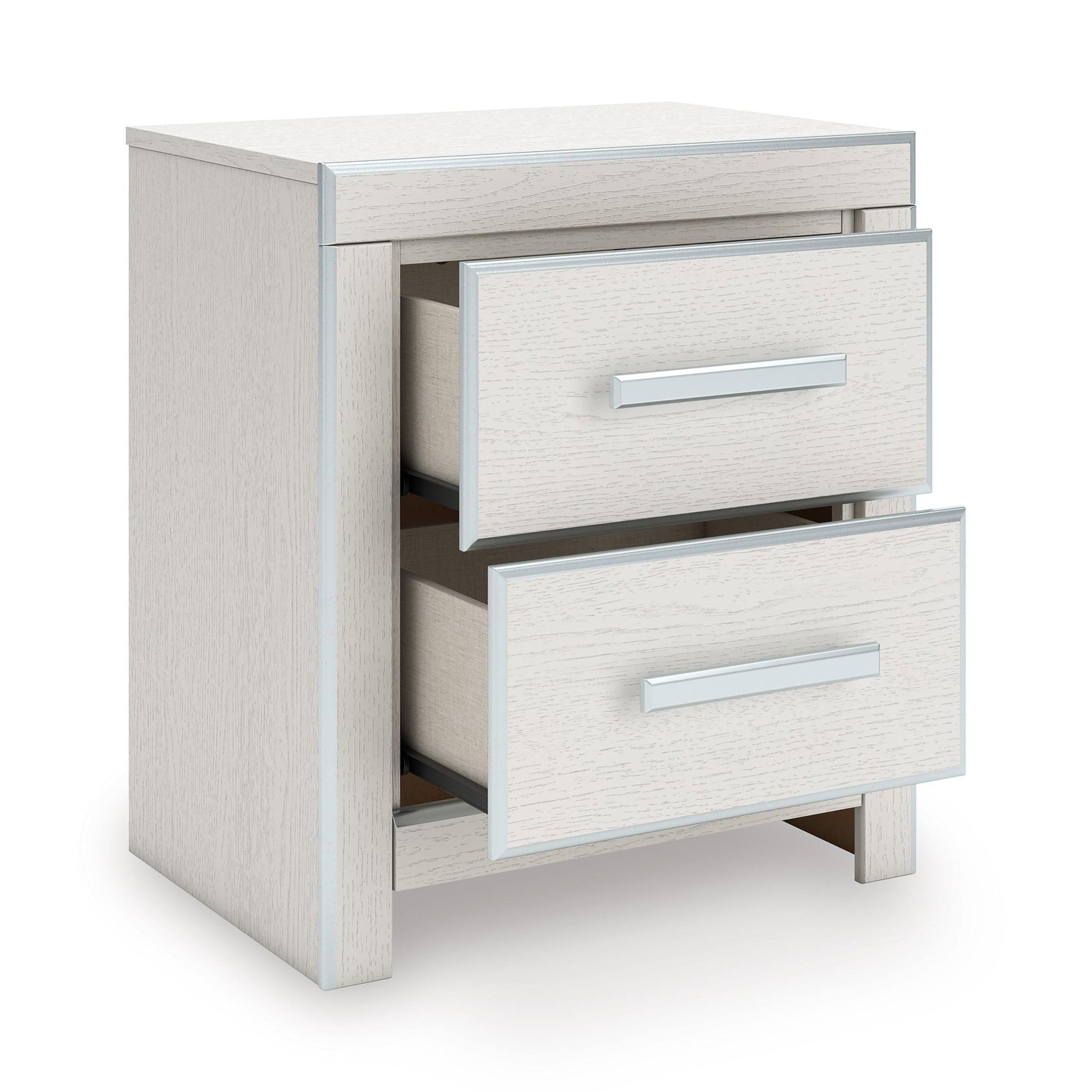 Signature Design by Ashley Zuraleus PCB3381 - 92 Two Drawer Night Stand - American Furniture of Slidell