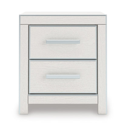 Signature Design by Ashley Zuraleus PCB3381 - 92 Two Drawer Night Stand - American Furniture of Slidell