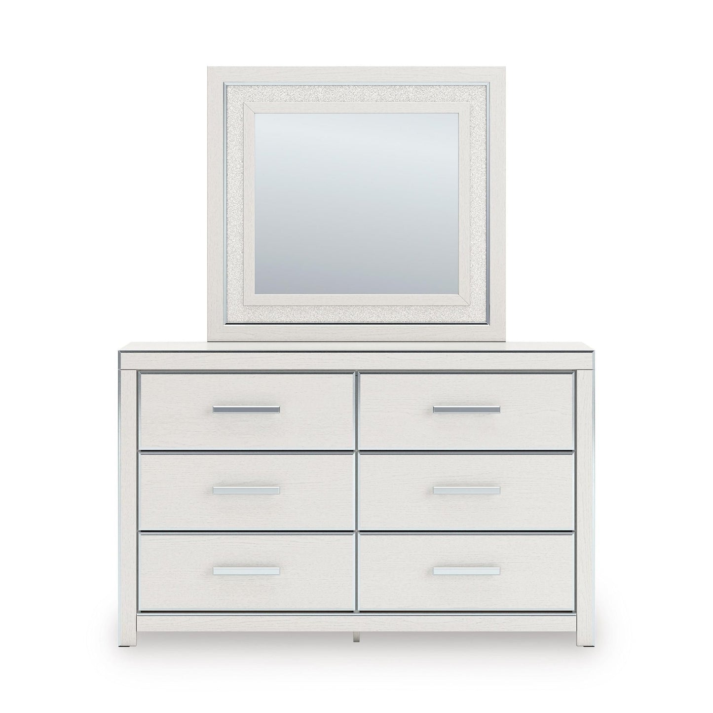 Signature Design by Ashley Zuraleus PCB3381B1 Dresser and Mirror - American Furniture of Slidell