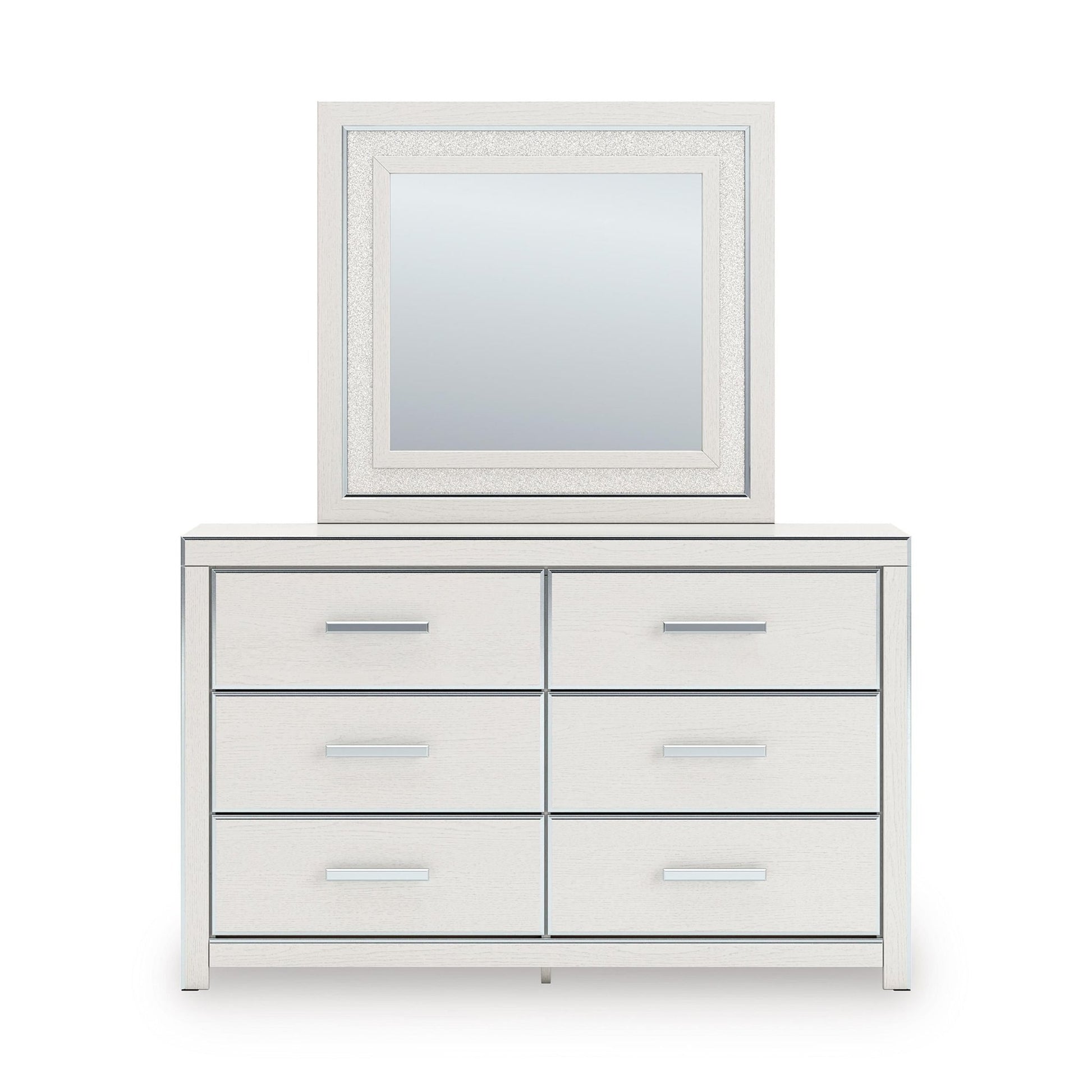 Signature Design by Ashley Zuraleus PCB3381B1 Dresser and Mirror - American Furniture of Slidell