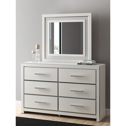 Signature Design by Ashley Zuraleus PCB3381B1 Dresser and Mirror - American Furniture of Slidell