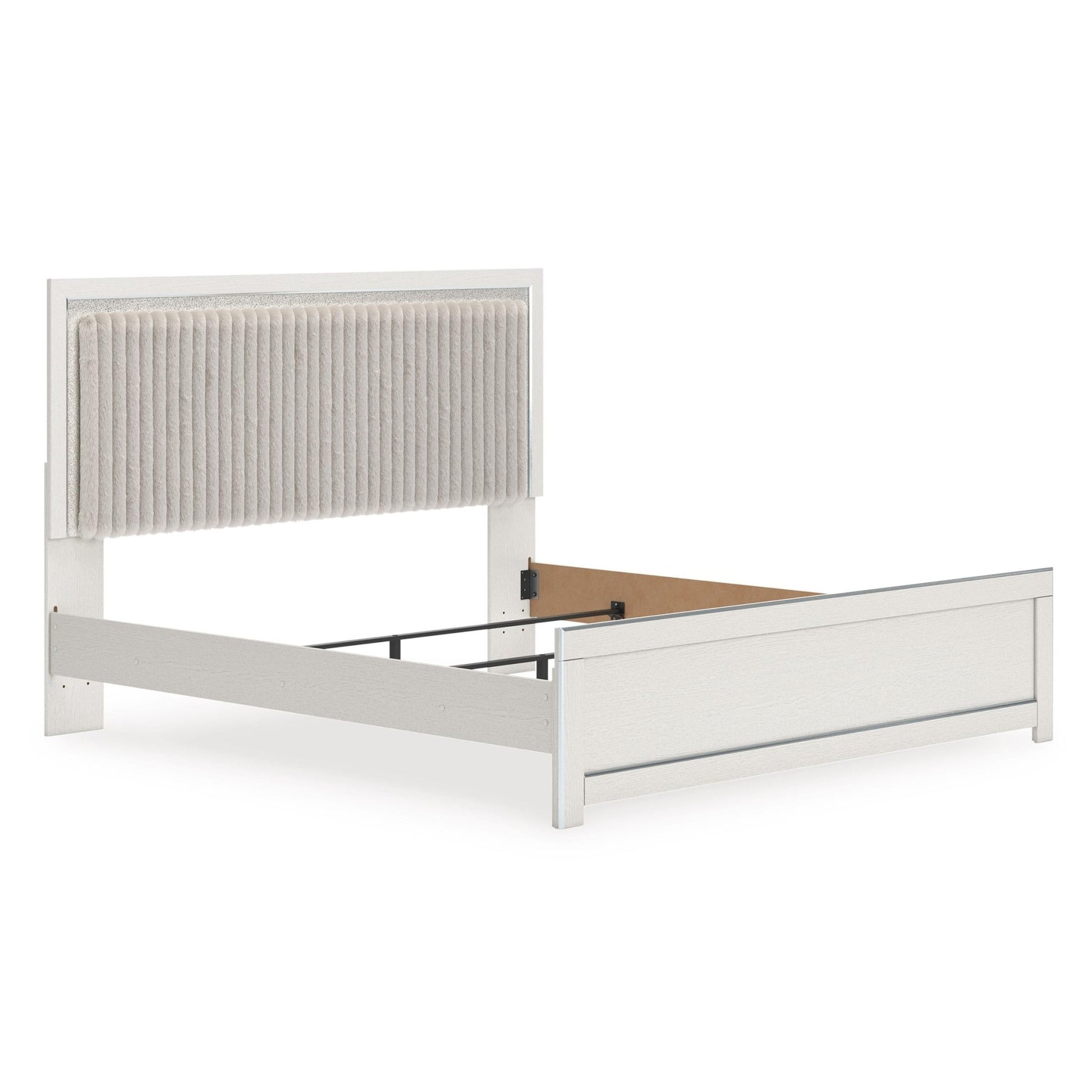 Signature Design by Ashley Zuraleus PCB3381B10 King Upholstered Panel Bed - American Furniture of Slidell