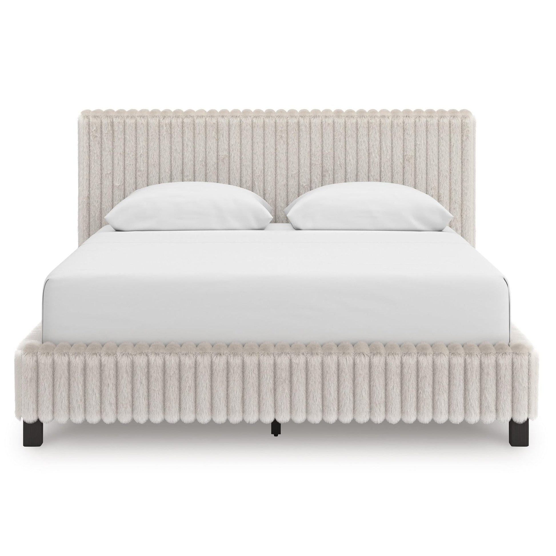 Signature Design by Ashley Zuraleus PCB3381B11 Queen Upholstered Bed - American Furniture of Slidell