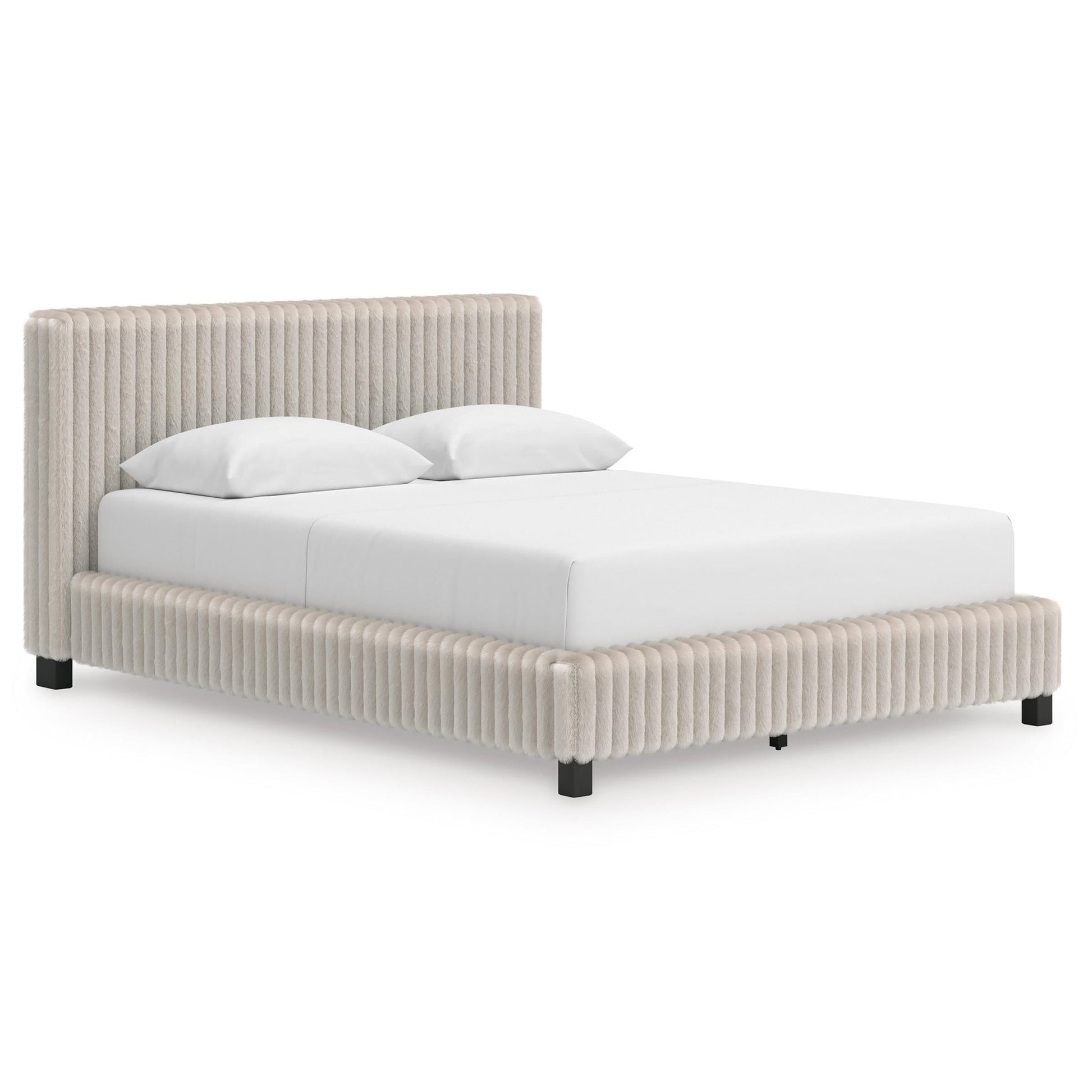 Signature Design by Ashley Zuraleus PCB3381B11 Queen Upholstered Bed - American Furniture of Slidell