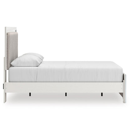 Signature Design by Ashley Zuraleus PCB3381B2 Queen Upholstered Panel Bed - American Furniture of Slidell