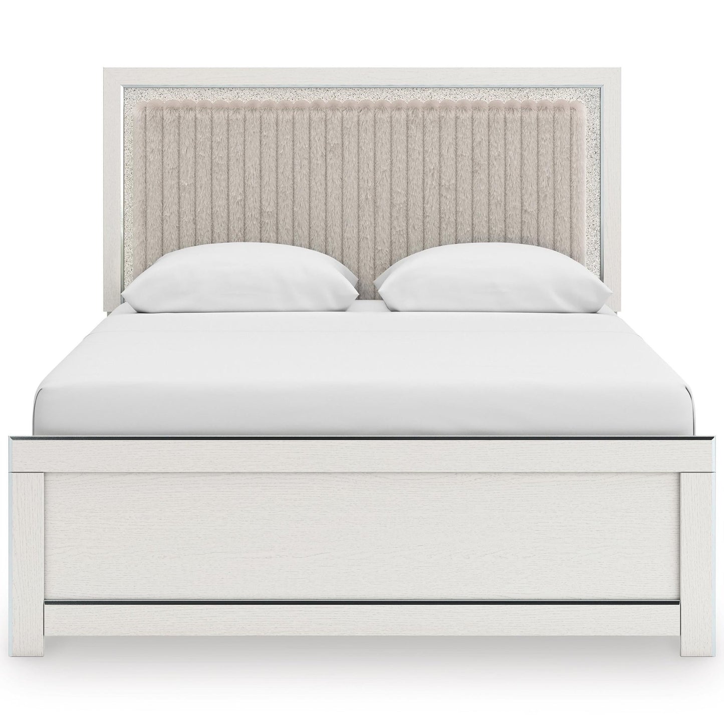 Signature Design by Ashley Zuraleus PCB3381B2 Queen Upholstered Panel Bed - American Furniture of Slidell