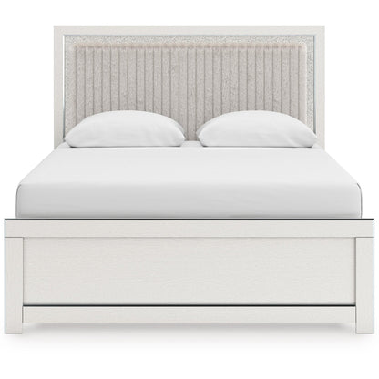 Signature Design by Ashley Zuraleus PCB3381B6 Queen Upholstered Panel Bed - American Furniture of Slidell
