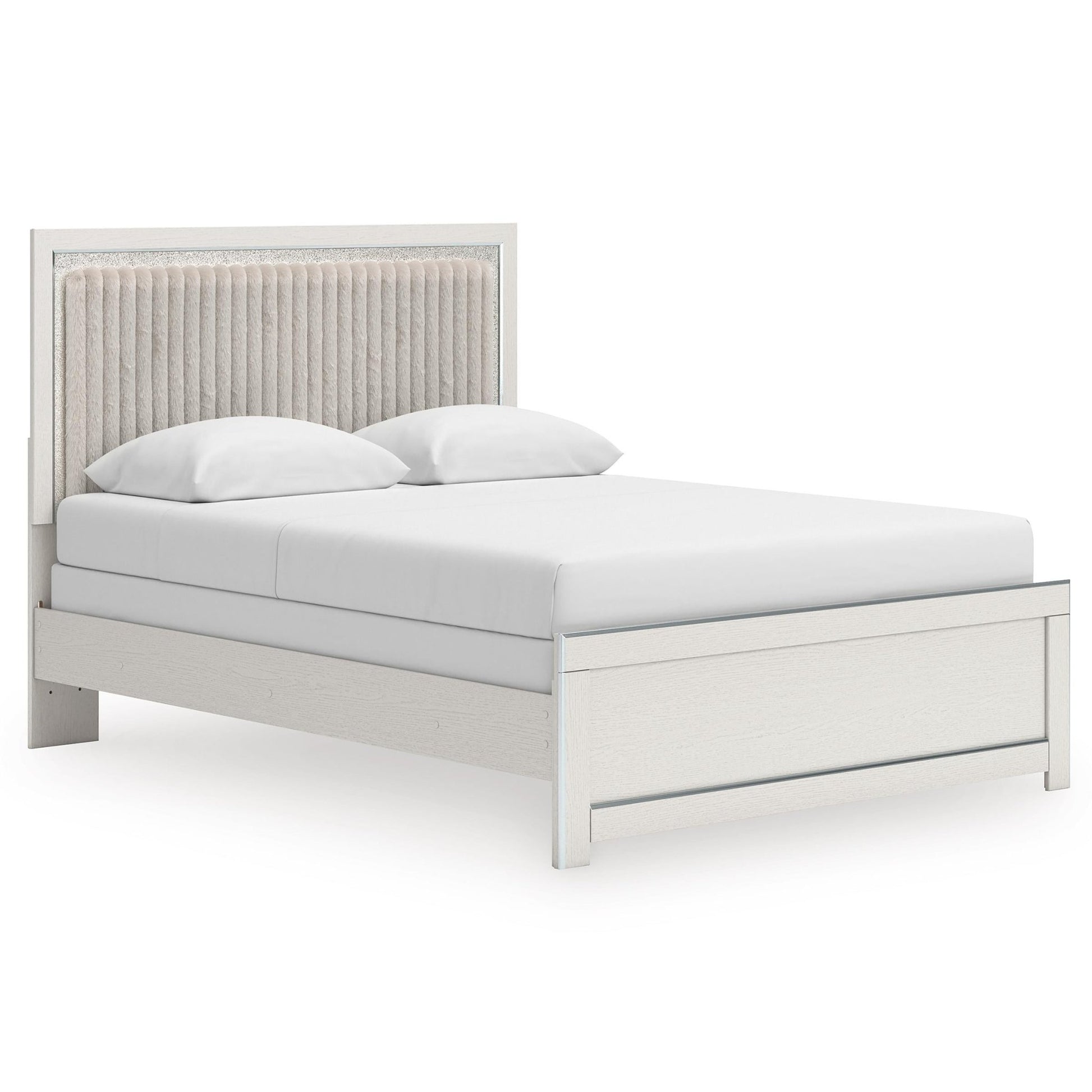 Signature Design by Ashley Zuraleus PCB3381B6 Queen Upholstered Panel Bed - American Furniture of Slidell