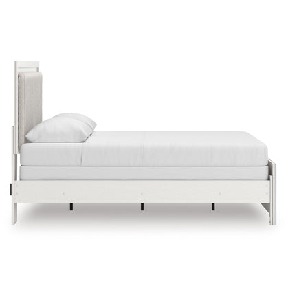 Signature Design by Ashley Zuraleus PCB3381B6 Queen Upholstered Panel Bed - American Furniture of Slidell