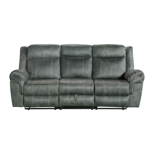 Sorrento Motion Sofa with Dropdown in Charcoal