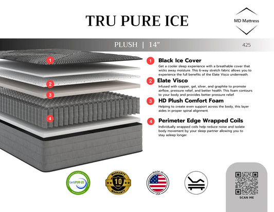 Tru Ice Plush Queen mattress