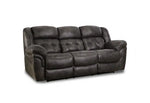 129-30-14 Reclining Sofa Denali Charcoal Home Stretch Furniture