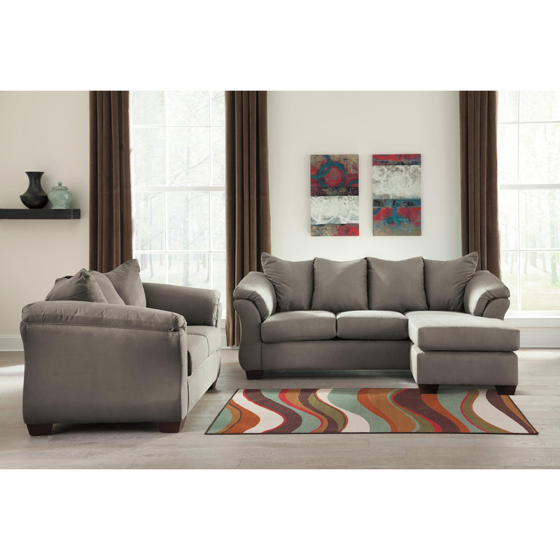 Signature Design by Ashley Darcy Stationary Fabric Loveseat 7500535