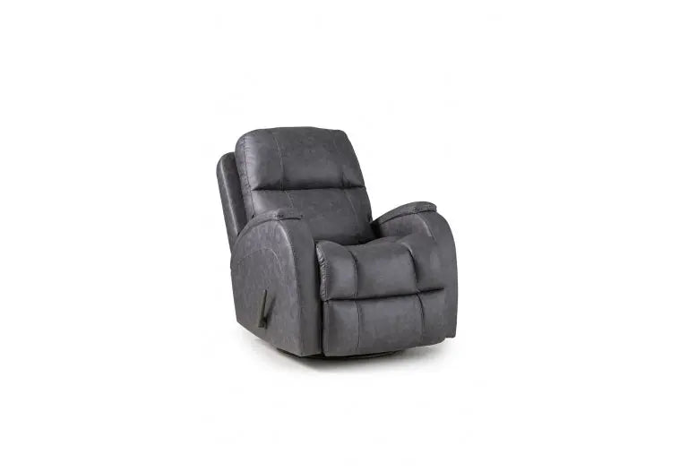 214-93-62 Swivel Glider Recliner Graphite Home Stretch Furniture