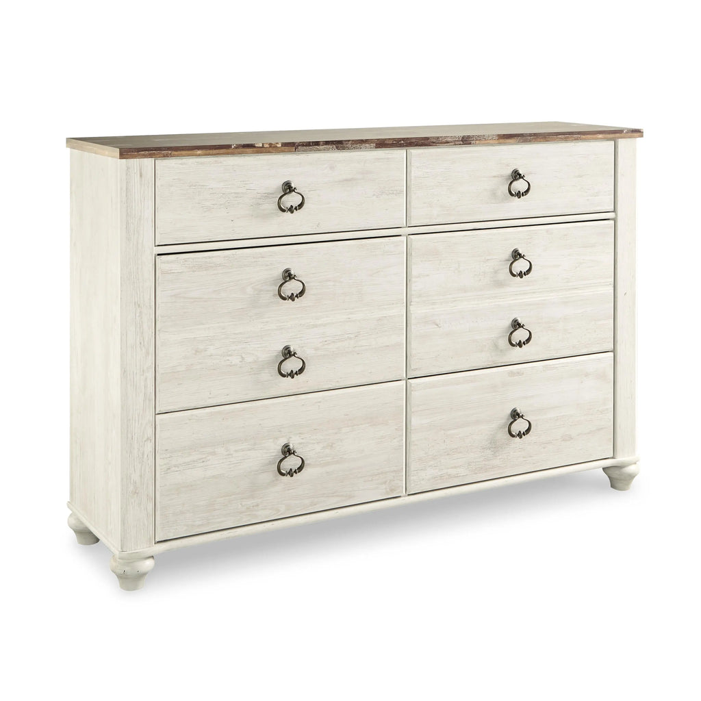 Signature Design by Ashley Willowton 6-Drawer Dresser B267-31