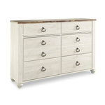 Signature Design by Ashley Willowton 6-Drawer Dresser B267-31