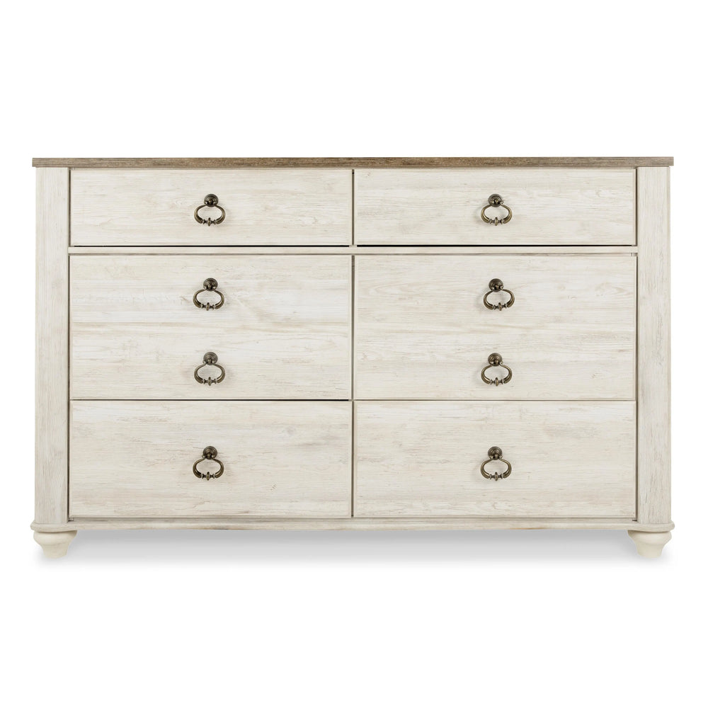 Signature Design by Ashley Willowton 6-Drawer Dresser B267-31