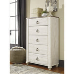 Signature Design by Ashley Willowton 5-Drawer Chest B267-46