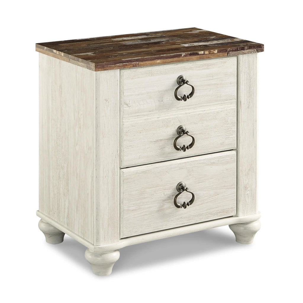 Signature Design by Ashley Willowton 2-Drawer Nightstand B267-92