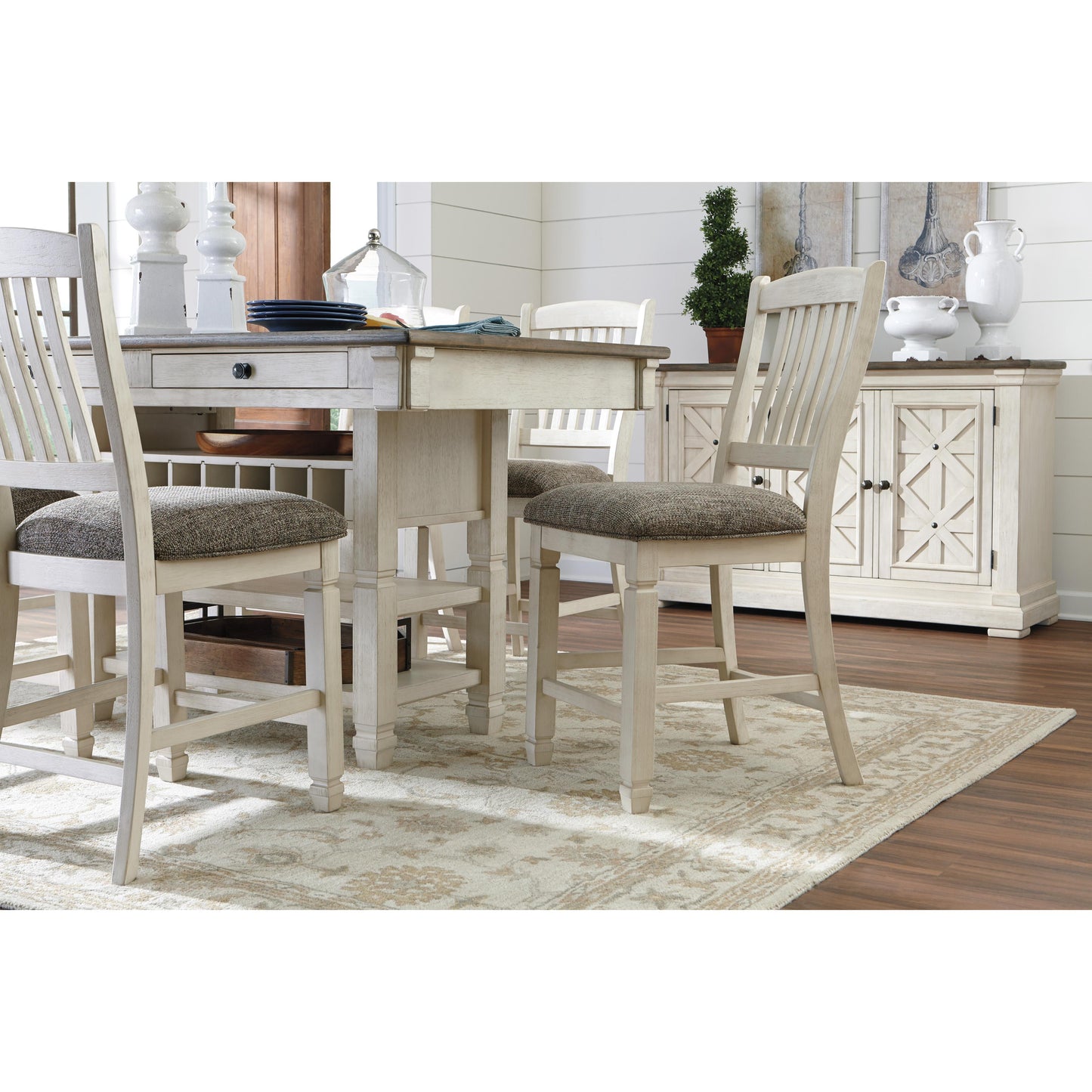 Signature Design by Ashley Bolanburg Counter Height Stool D647-124