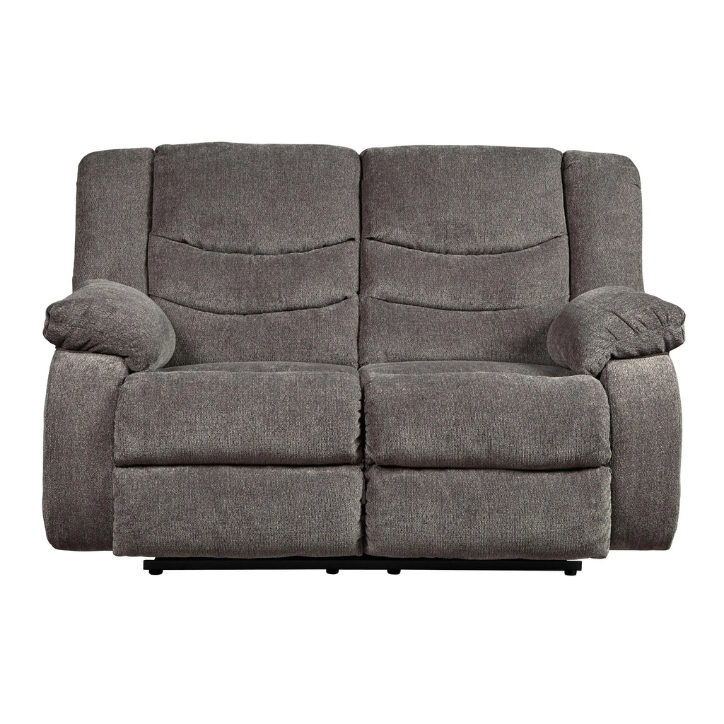 Signature Design by Ashley Tulen Reclining Fabric Loveseat 9860686