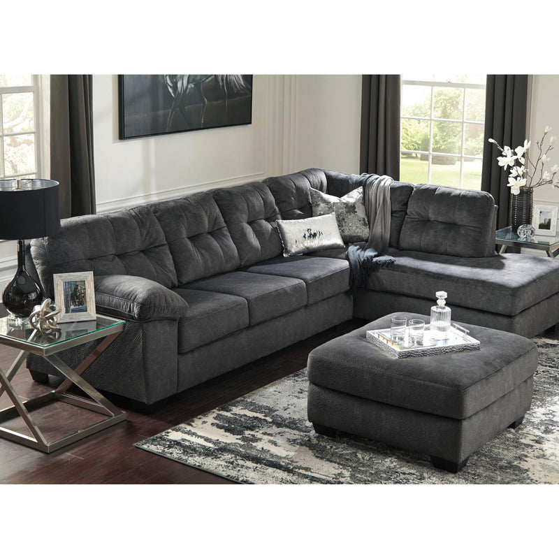 Signature Design by Ashley Accrington Fabric 2 pc Sectional 7050966/7050917