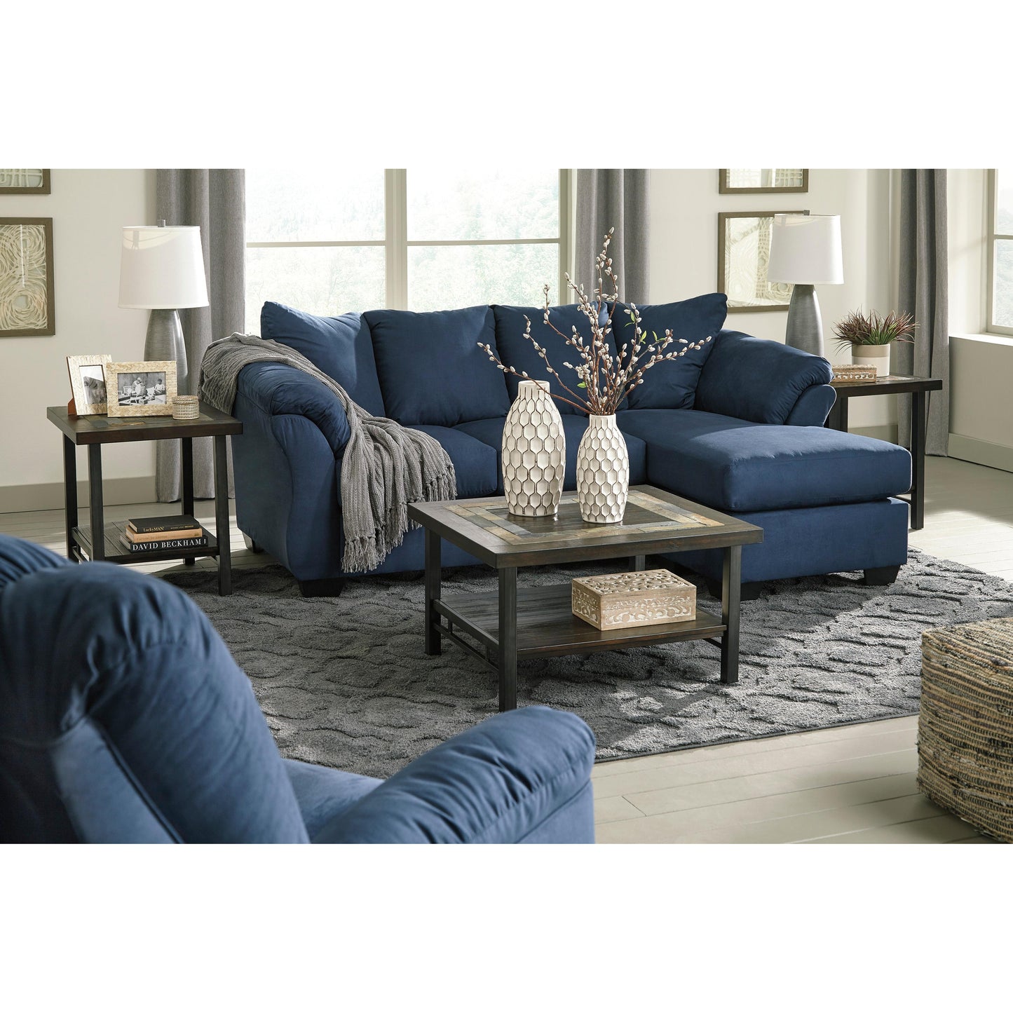 Signature Design by Ashley Darcy Fabric Sectional 7500718