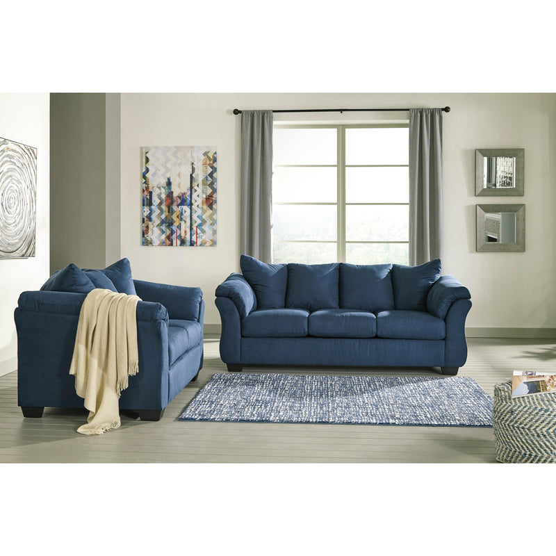 Signature Design by Ashley Darcy Stationary Fabric Loveseat 7500735